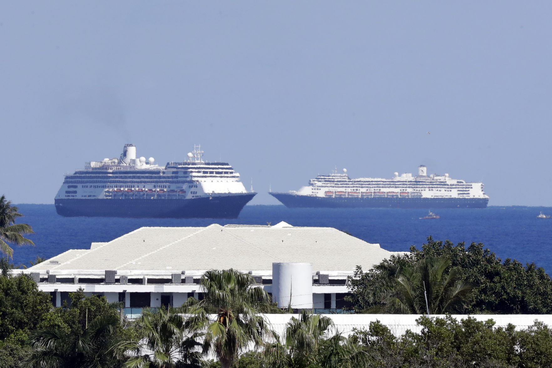 APTOPIX Virus Outbreak Cruise Ships